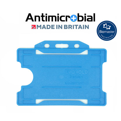 Evohold Antimicrobial Single Sided Landscape ID Card Holders | ASSL
