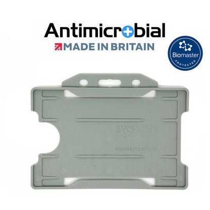 Evohold Antimicrobial Single Sided Landscape ID Card Holders | ASSL