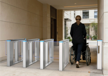 Aldebaran Access Control Speed Turnstile | Dual Gate | CX-ALD-2W - Cards-X (UK)