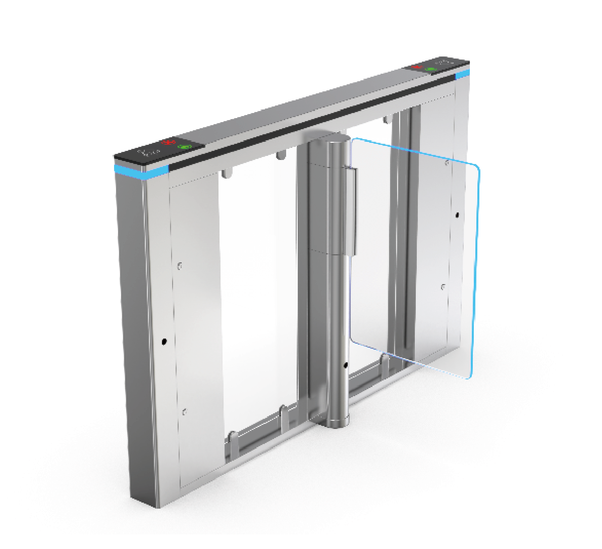 Aldebaran Access Control Speed Turnstile | Dual Gate | CX-ALD-2W - Cards-X (UK)