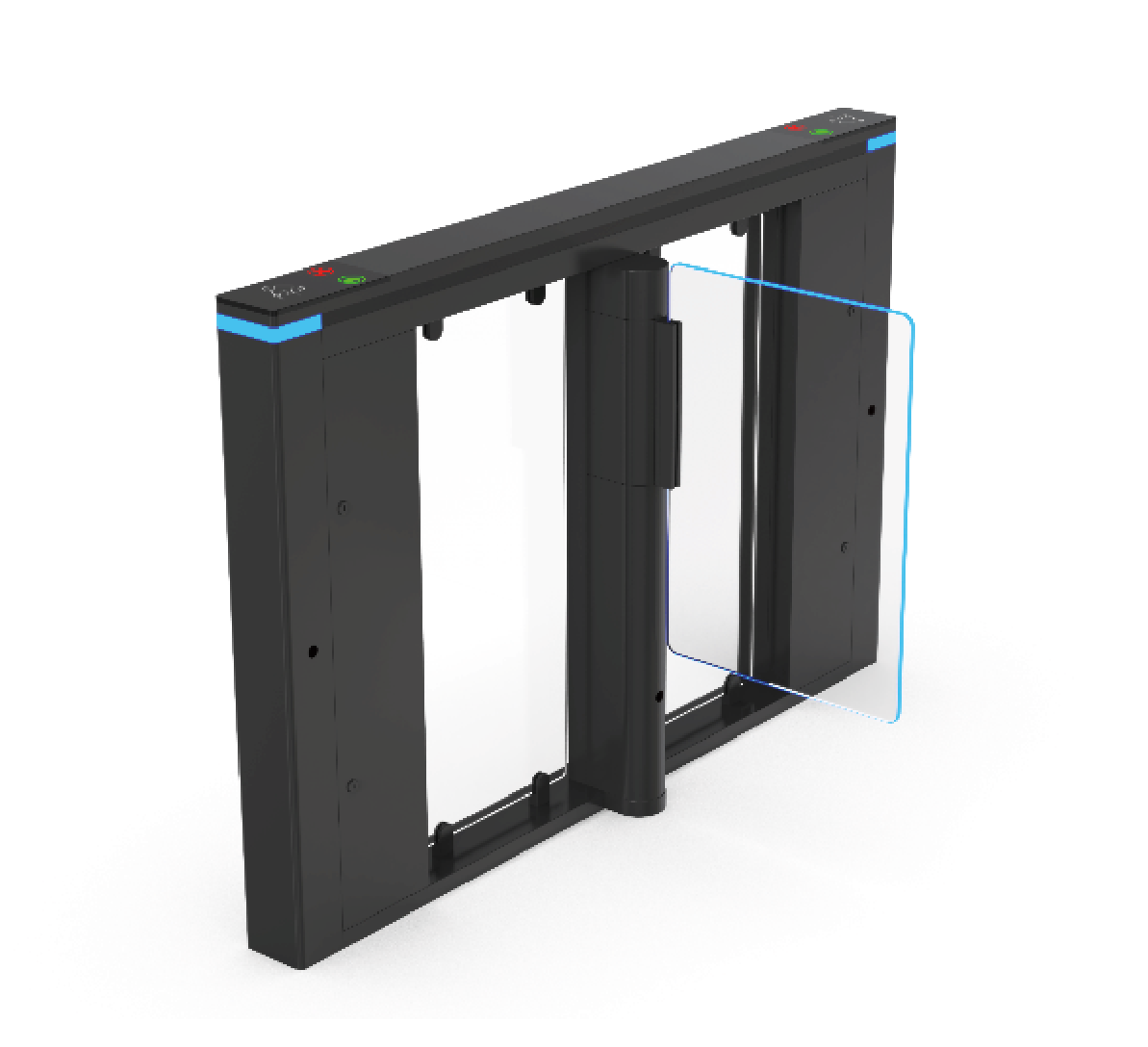 Aldebaran Access Control Speed Turnstile | Dual Gate | CX-ALD-2W - Cards-X (UK)