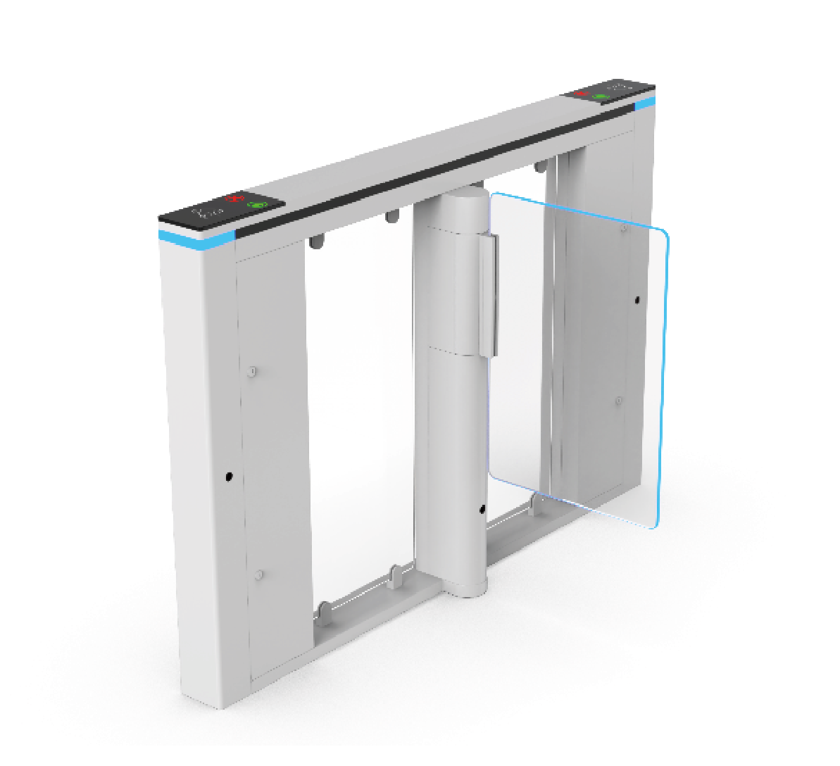 Aldebaran Access Control Speed Turnstile | Dual Gate | CX-ALD-2W - Cards-X (UK)