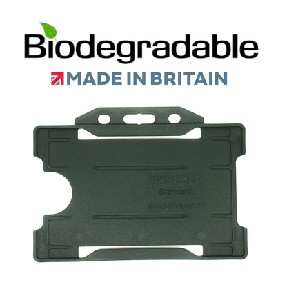 Evohold Biodegradable Single Sided Landscape ID Card Holders | BSSL