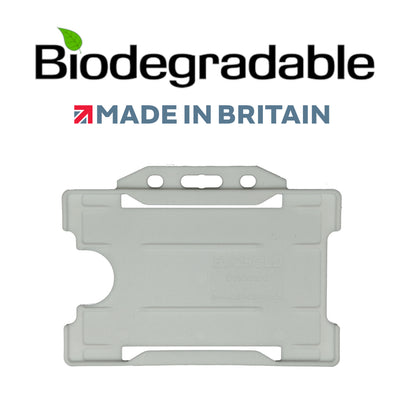 Evohold Biodegradable Single Sided Landscape ID Card Holders | BSSL
