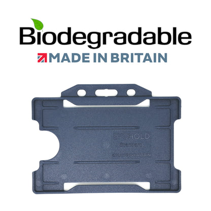 Evohold Biodegradable Single Sided Landscape ID Card Holders | BSSL