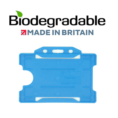Evohold Biodegradable Single Sided Landscape ID Card Holders | BSSL