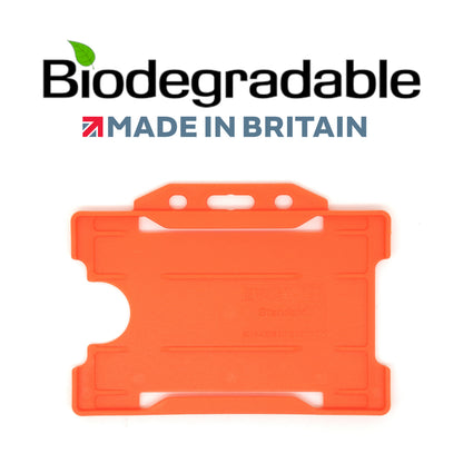 Evohold Biodegradable Single Sided Landscape ID Card Holders | BSSL