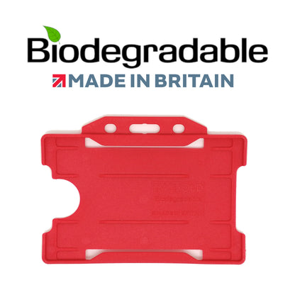 Evohold Biodegradable Single Sided Landscape ID Card Holders | BSSL