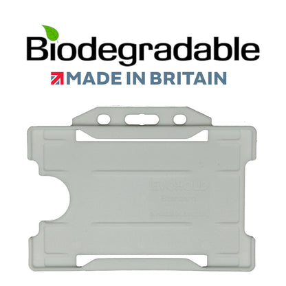 Evohold Biodegradable Single Sided Landscape ID Card Holders | BSSL