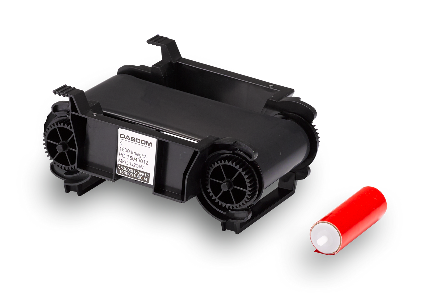 Dascom DC-2300 Black Monochrome K Ribbon | Prints 2000 Images | 75046 012