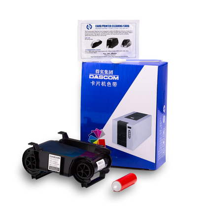 Dascom DC-2300 YMCKO Full Colour Ribbon | 75046 006