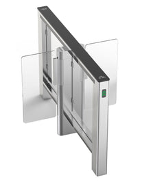 DELTA Black Access control Speed Turnstile | Dual Gate | CX-DEL-B-2W