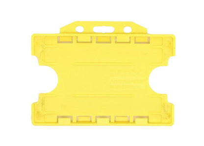 Evohold Antimicrobial Double Sided Landscape ID Card Holders | ADSL