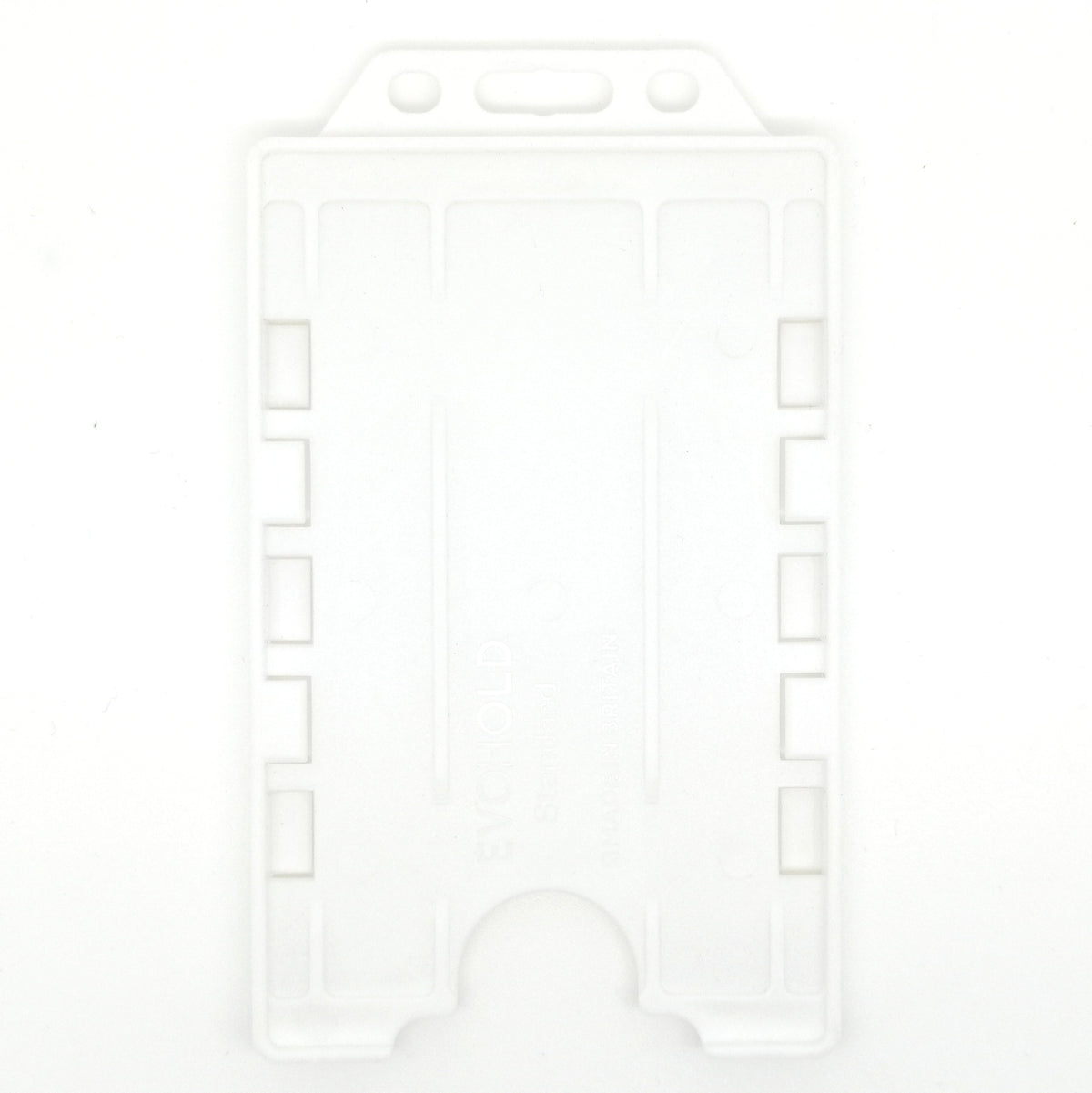 Evohold Biodegradable Double Sided Portrait ID Card Holders | BDSP