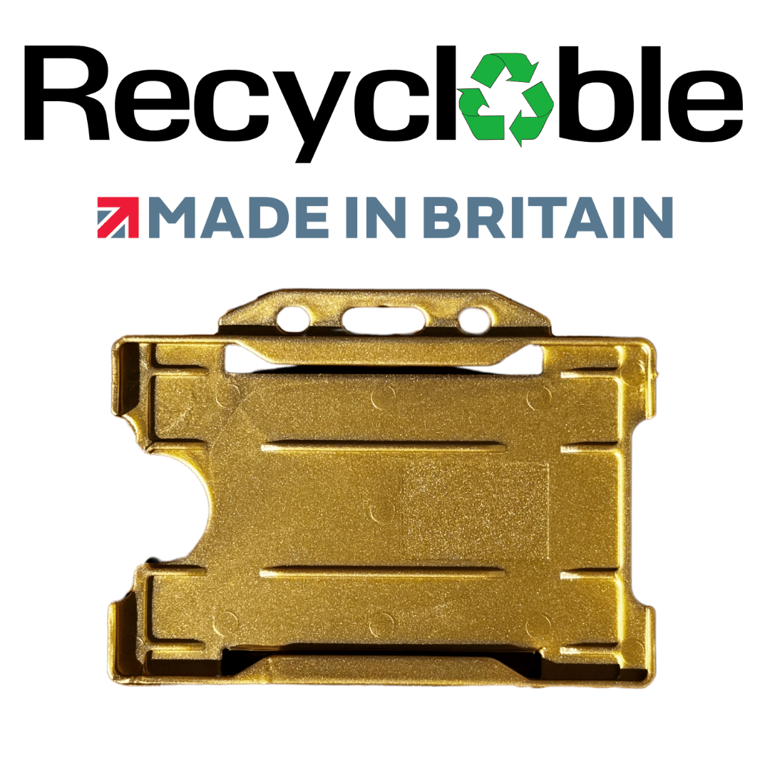 Evohold Recyclable Single Sided Landscape ID Card Holders | RSSL