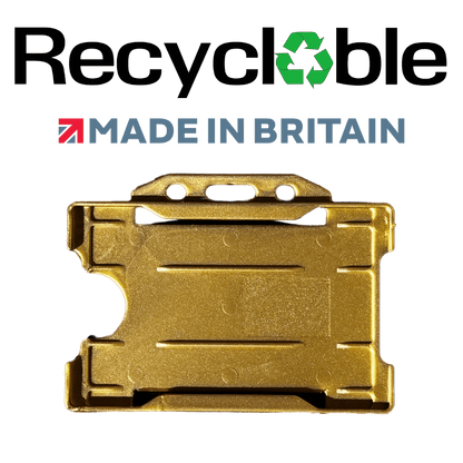 Evohold Recyclable Single Sided Landscape ID Card Holders | RSSL