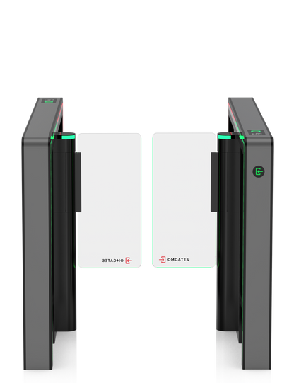 OMGates Vega Speed Gate | 1 Lane | Internal | OMGVEG1LN