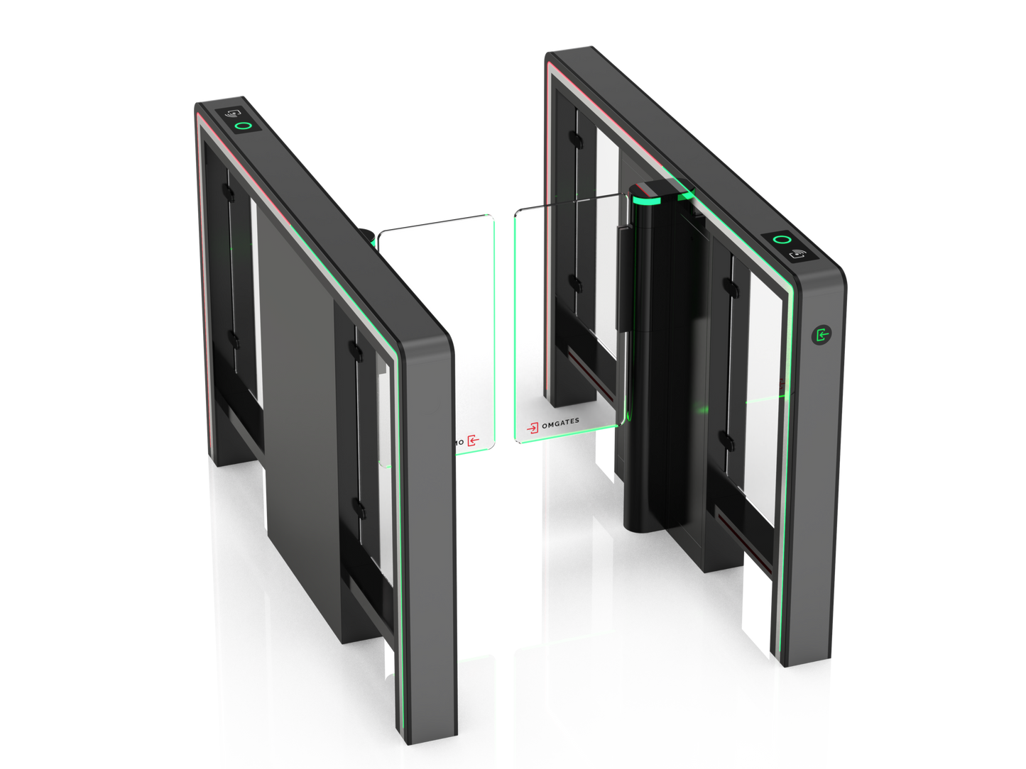 OMGates Vega Speed Gate | 1 Lane | Internal | OMGVEG1LN