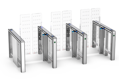 OMGates Vega Speed Gate | 3 Lane | External | OMGVEG3LNEXT