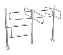 Pistola Manual Revolving Access control Turnstile | CX-PST
