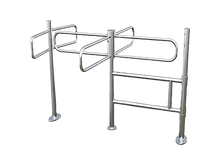 Pistola Manual Revolving Access control Turnstile | CX-PST