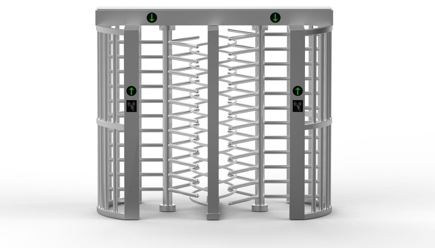 SUN Access control Full Height Turnstile | Double Door | CX-SUN-412