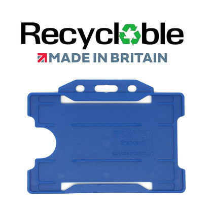 Evohold Recyclable Single Sided Landscape ID Card Holders | RSSL