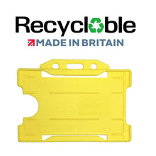 Evohold Recyclable Single Sided Landscape ID Card Holders | RSSL