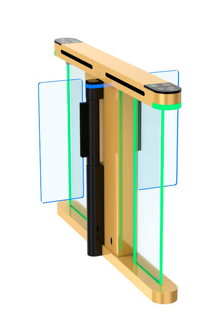 SIRIO GOLD Access control Speed Turnstile | Dual Gate | CX-SIR-7200G-2W