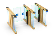 SIRIO GOLD Access control Speed Turnstile | Dual Gate | CX-SIR-7200G-2W