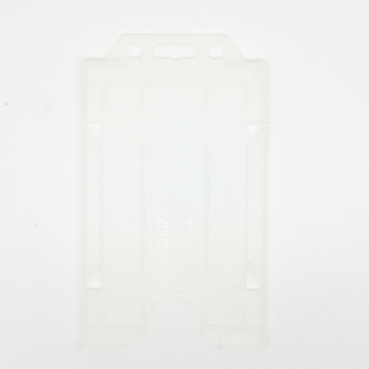 Evohold Biodegradable Single Sided Portrait ID Card Holders | BSSP