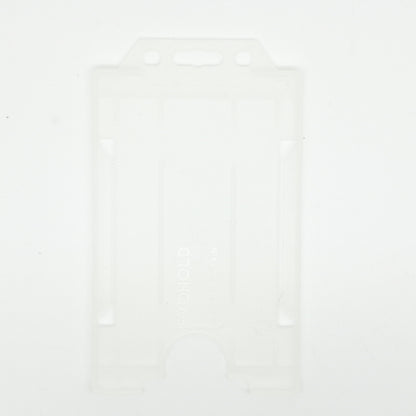 Evohold Antimicrobial Single Sided Portrait ID Card Holders | ASSP