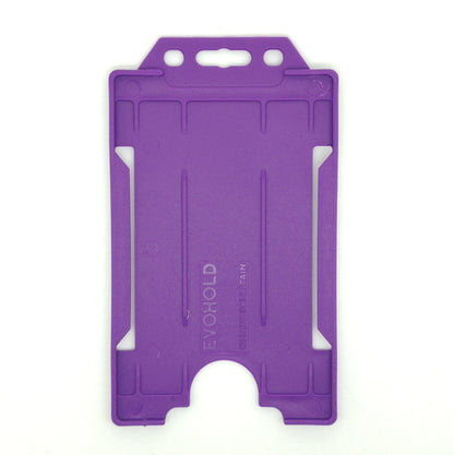 Evohold Biodegradable Single Sided Portrait ID Card Holders | BSSP