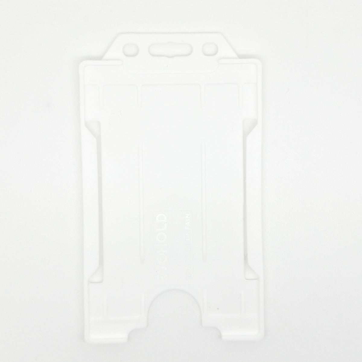 Evohold Biodegradable Single Sided Portrait ID Card Holders | BSSP