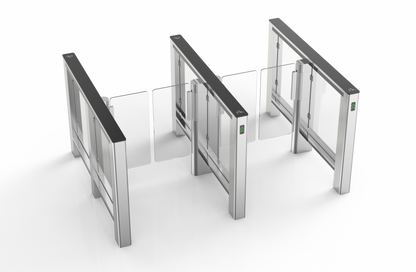 DELTA Black Access control Speed Turnstile | CX-DEL-B-1W