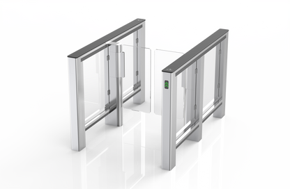 DELTA Black Access control Speed Turnstile | Dual Gate | CX-DEL-B-2W