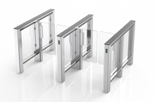 DELTA Black Access control Speed Turnstile | Dual Gate | CX-DEL-B-2W