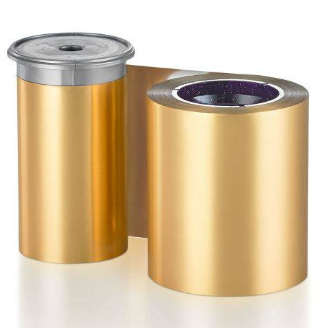 Entrust Monochrome Gold Metallic Ribbon | Prints 1500 Cards | 525900-015 - Cards-X (UK), Datacard