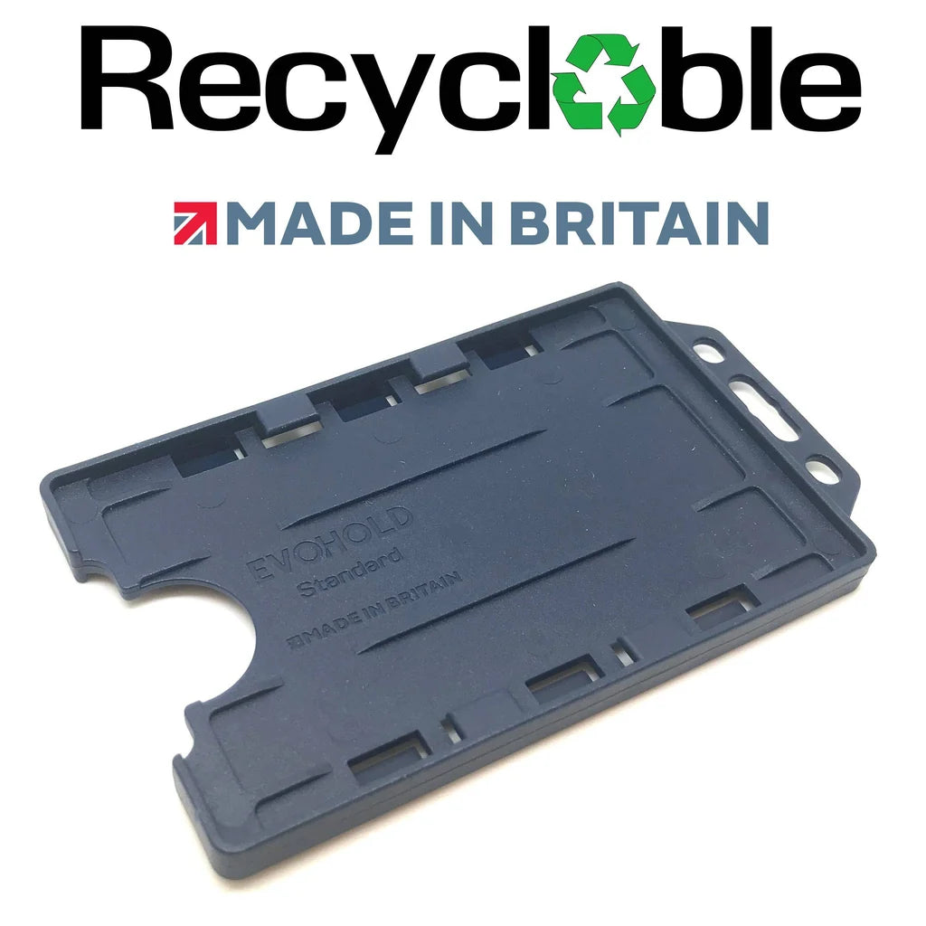 Evohold Recyclable Double Sided Portrait ID Card Holders | RDSP