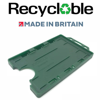Evohold Biodegradable Double Sided Portrait ID Card Holders | BDSP