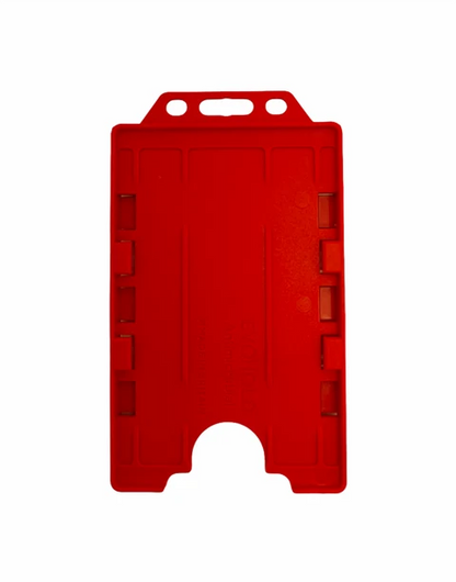 Evohold Antimicrobial Double Sided Portrait ID Card Holders | ADSP
