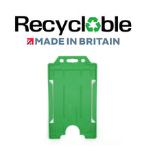 Evohold Recyclable Single Sided Portrait ID Card Holders | RSSP